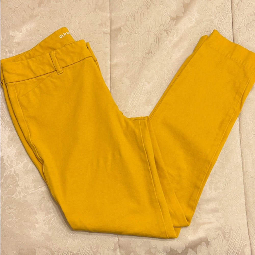 Old Navy Pixie Mustard Pants - image 1